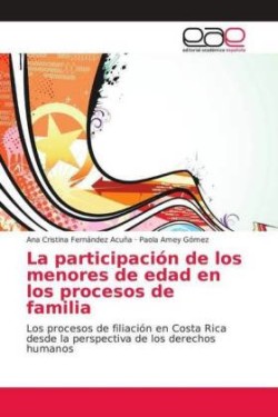 participación de los menores de edad en los procesos de familia