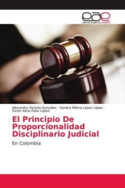 Principio De Proporcionalidad Disciplinario Judicial