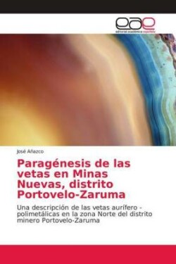 Paragénesis de las vetas en Minas Nuevas, distrito Portovelo-Zaruma
