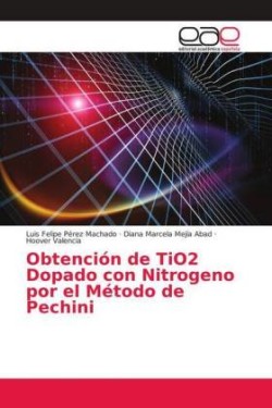 Obtención de TiO2 Dopado con Nitrogeno por el Método de Pechini