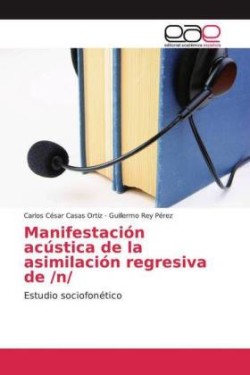 Manifestación acústica de la asimilación regresiva de /n/