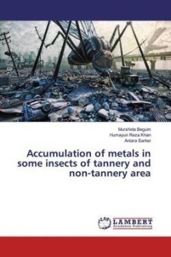 Accumulation of metals in some insects of tannery and non-tannery area