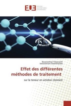 Effet des différentes méthodes de traitement