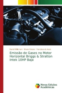 Emissão de Gases no Motor Horizontal Briggs & Stratton Intek 10HP Baja