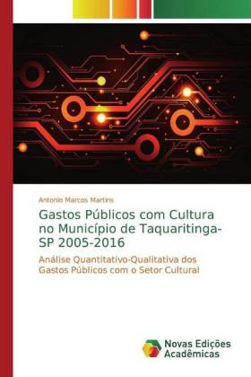 Gastos Públicos com Cultura no Município de Taquaritinga-SP 2005-2016