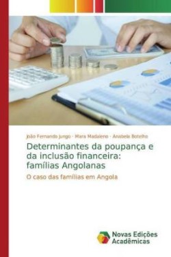 Determinantes da poupança e da inclusão financeira: famílias Angolanas