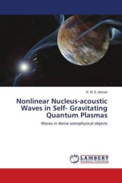 Nonlinear Nucleus-acoustic Waves in Self- Gravitating Quantum Plasmas