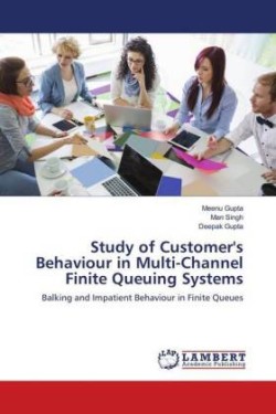 Study of Customer's Behaviour in Multi-Channel Finite Queuing Systems