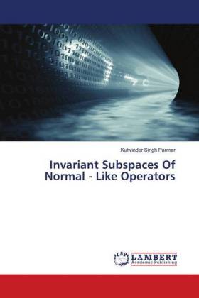 Invariant Subspaces Of Normal - Like Operators