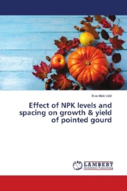 Effect of NPK levels and spacing on growth & yield of pointed gourd