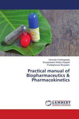 Practical manual of Biopharmaceutics & Pharmacokinetics