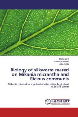 Biology of silkworm reared on Mikania micrantha and Ricinus communis