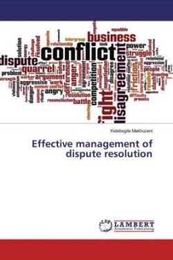 Effective management of dispute resolution
