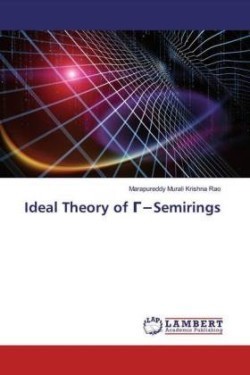 Ideal Theory of -Semirings