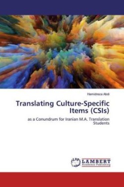 Translating Culture-Specific Items (CSIs)