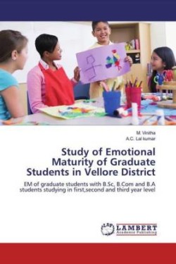 Study of Emotional Maturity of Graduate Students in Vellore District