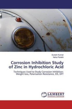 Corrosion Inhibition Study of Zinc in Hydrochloric Acid