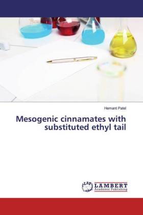 Mesogenic cinnamates with substituted ethyl tail