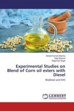 Experimental Studies on Blend of Corn oil esters with Diesel