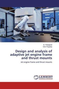 Design and analysis of adaptive jet engine frame and thrust mounts