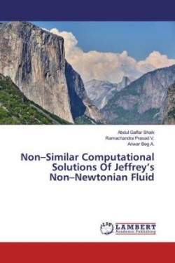 Non-Similar Computational Solutions Of Jeffrey's Non-Newtonian Fluid