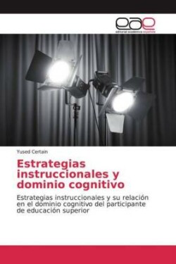 Estrategias instruccionales y dominio cognitivo