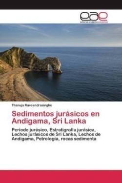 Sedimentos jurásicos en Andigama, Sri Lanka