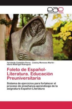 Folleto de Español-Literatura. Educación Preuniversitaria