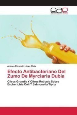 Efecto Antibacteriano Del Zumo De Myrciaria Dubia