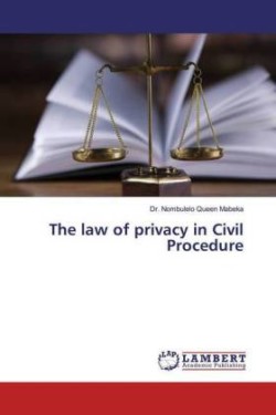 law of privacy in Civil Procedure