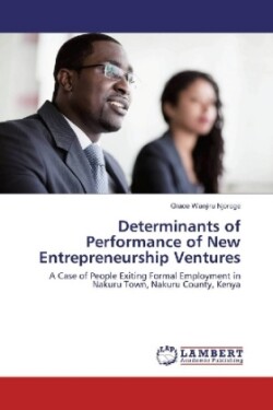 Determinants of Performance of New Entrepreneurship Ventures