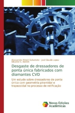 Desgaste de dressadores de ponta única fabricados com diamantes CVD