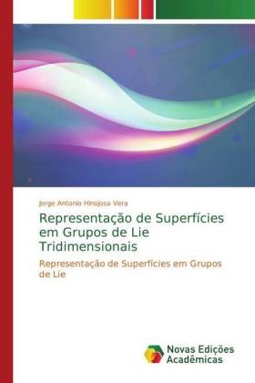 Representação de Superfícies em Grupos de Lie Tridimensionais