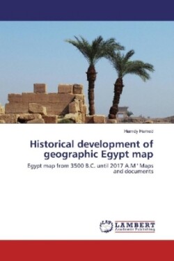 Historical development of geographic Egypt map