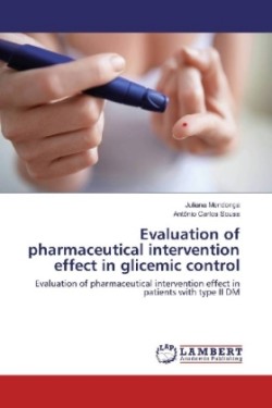 Evaluation of pharmaceutical intervention effect in glicemic control