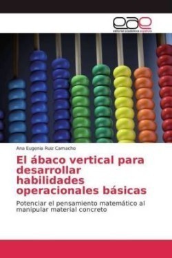 ábaco vertical para desarrollar habilidades operacionales básicas