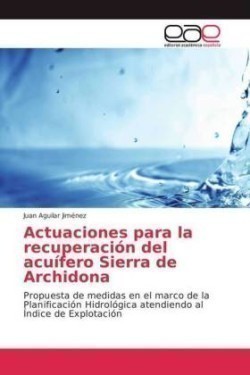 Actuaciones para la recuperación del acuífero Sierra de Archidona