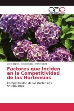 Factores que Inciden en la Competitividad de las Hortensias