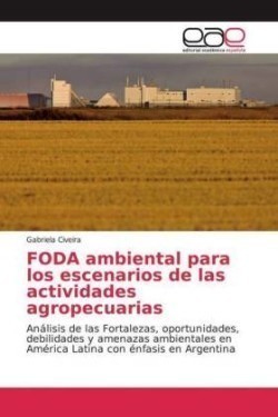 FODA ambiental para los escenarios de las actividades agropecuarias