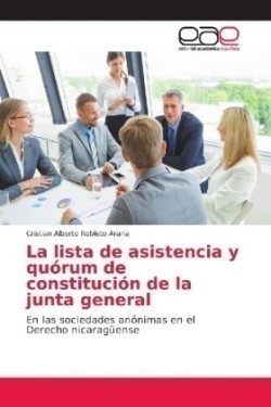 lista de asistencia y quórum de constitución de la junta general