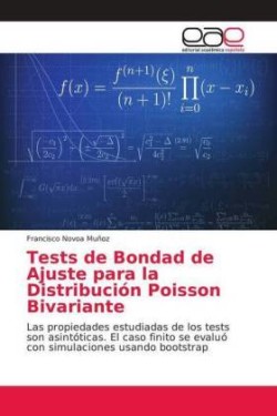 Tests de Bondad de Ajuste para la Distribución Poisson Bivariante