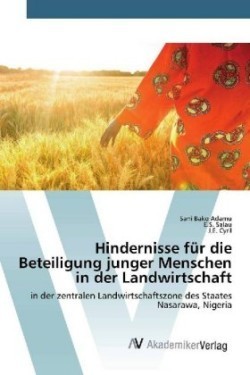 Hindernisse für die Beteiligung junger Menschen in der Landwirtschaft