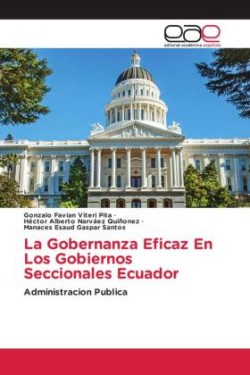 Gobernanza Eficaz En Los Gobiernos Seccionales Ecuador