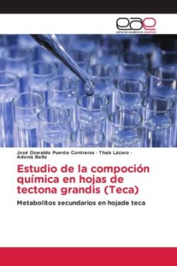 Estudio de la compoción química en hojas de tectona grandis (Teca)