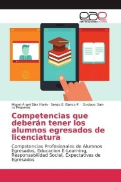 Competencias que deberán tener los alumnos egresados de licenciatura