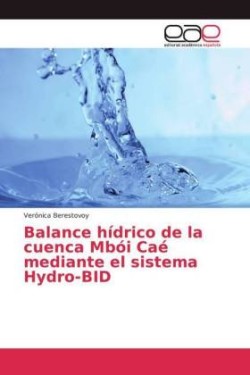 Balance hídrico de la cuenca Mbói Caé mediante el sistema Hydro-BID