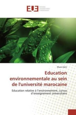 Education environnementale au sein de l'université marocaine