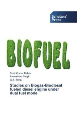 Studies on Biogas-Biodiesel fueled diesel engine under dual fuel mode