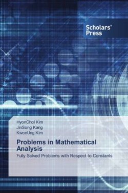 Problems in Mathematical Analysis