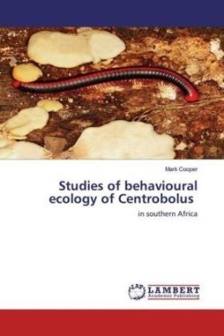 Studies of behavioural ecology of Centrobolus